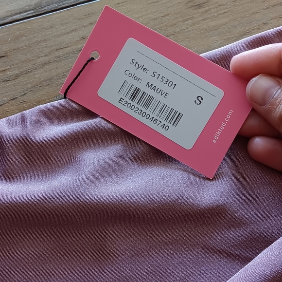 Pink Ruched Tube Top - Picture 2 of 6